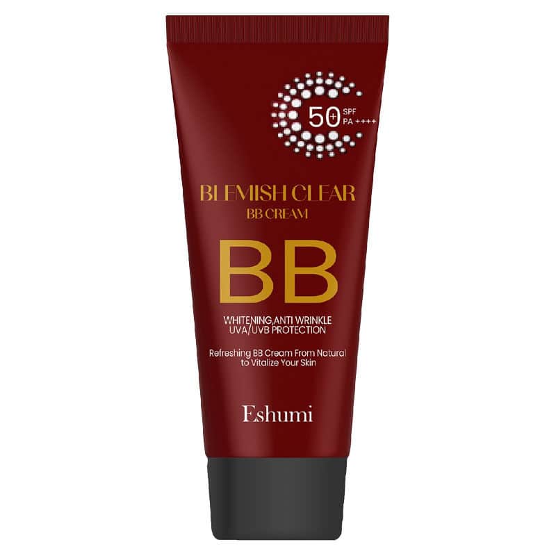 كريم بي بي خالي من العيوب SPF 50+ PA++++ 50 مل من إيشومي Eshumi - 1