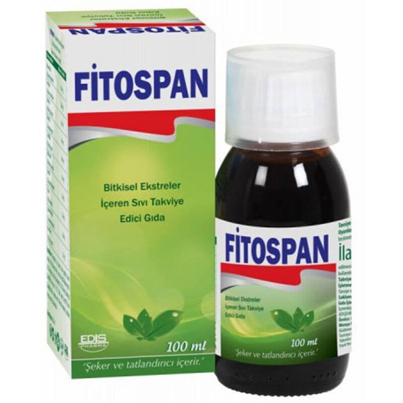 Fitospan مكمل غذائي بمستخلصات عشبية فيتوسبان 100 مل