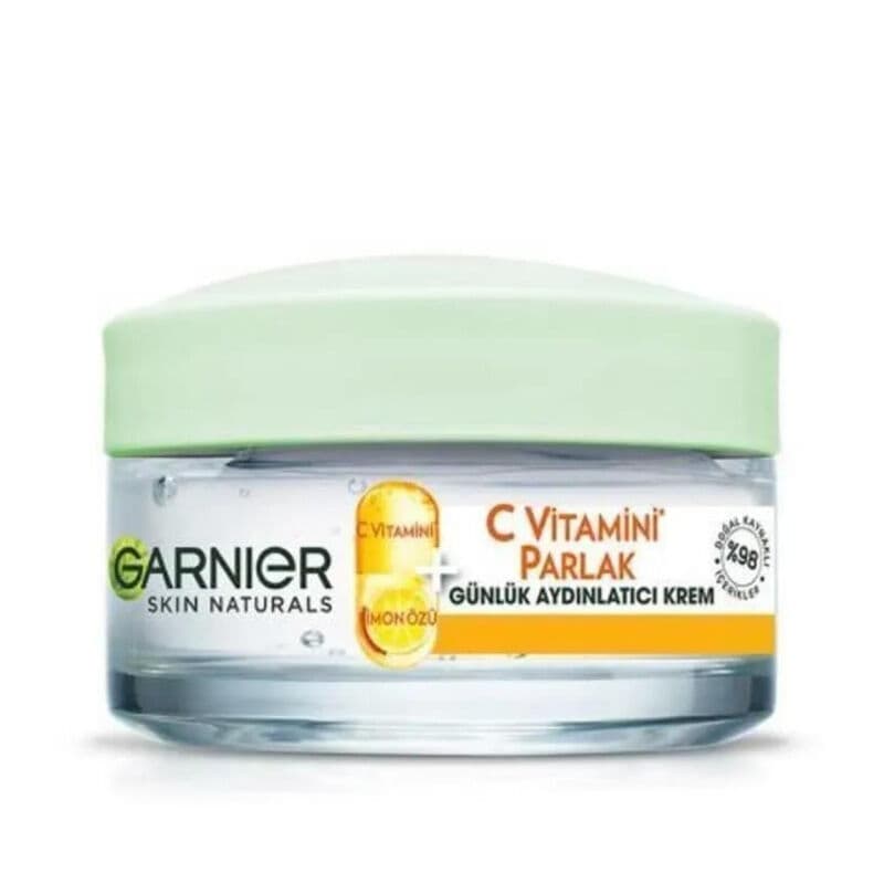 Garnier كريم غارنييه فيتامين سي لتفتيح البشرة يوميًا 50 مل