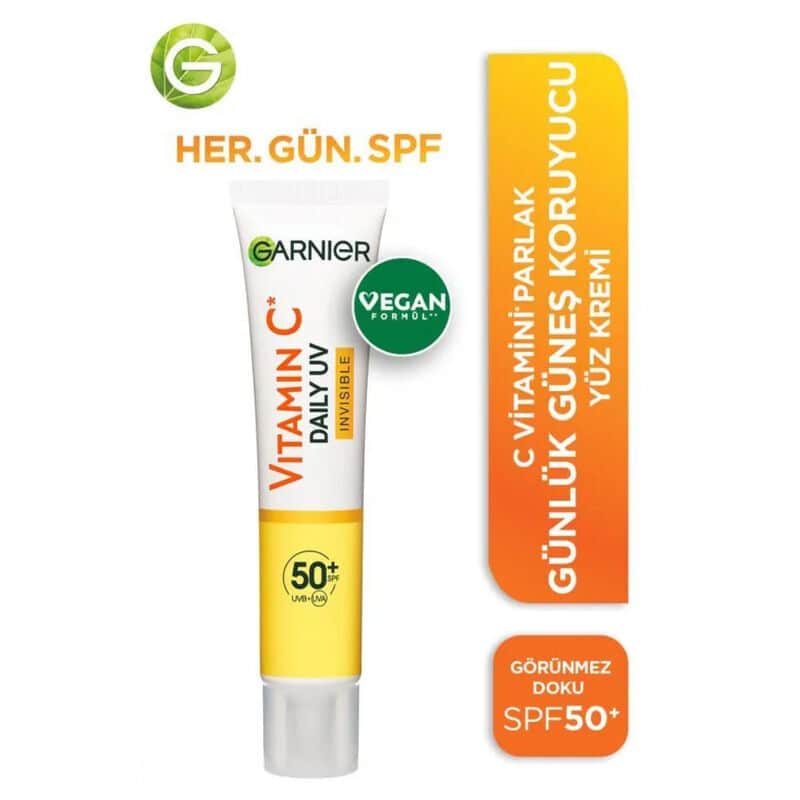 Garnier غارنييه فيتامين سي اليومي غير مرئي بعامل حماية من الأشعة فوق البنفسجية 50، 40 مل - 2