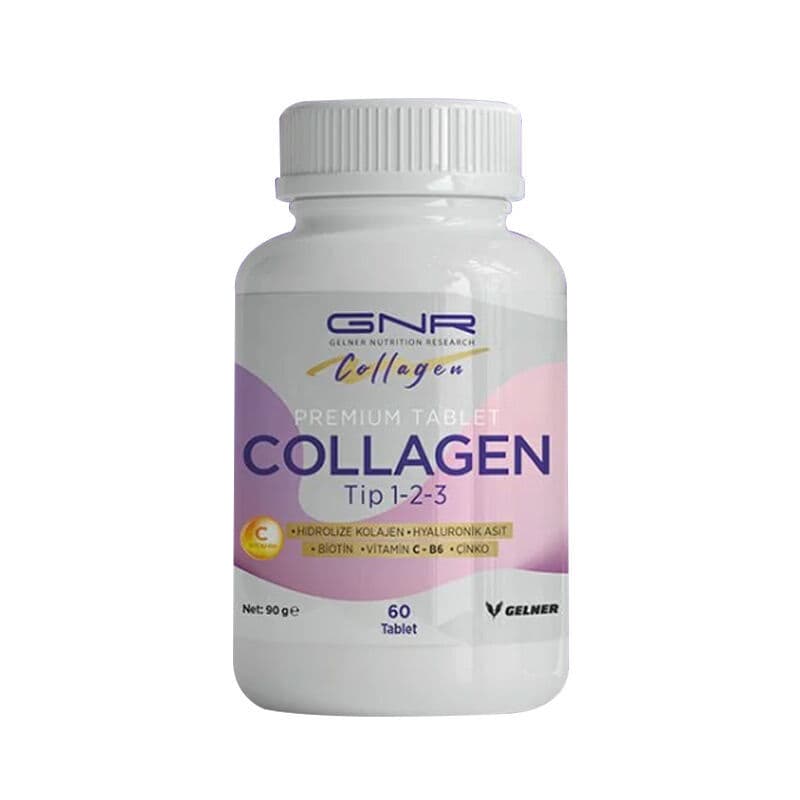 كولاجين هيدروليzed نوع 1,2,3 60 قرص من جنر كولاجين Gnr Collagen