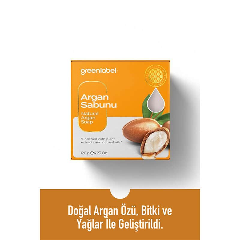Greenlabel صابون الأرغان من جرين ليبل 120 جرام - 4