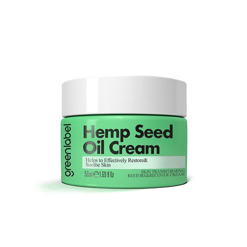 Greenlabel كريم زيت بذور القنب والزنك من جرين ليبل ٥٠ مل