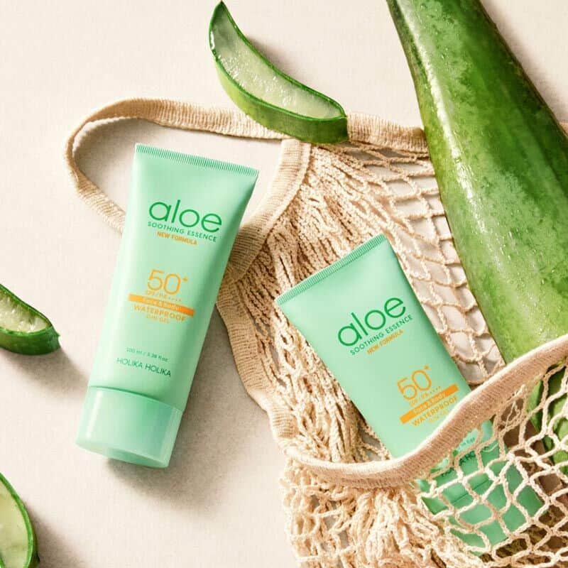 كريم واقي شمس ألوة من هوليكا هوليكا SPF50+ 70 مل Holika Holika - 3