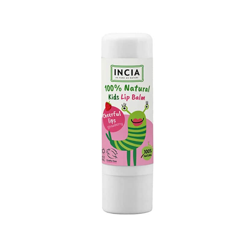 INCIA مرطب شفاه طبيعي 100% للأطفال من إنشيا، 6 غرام - 1