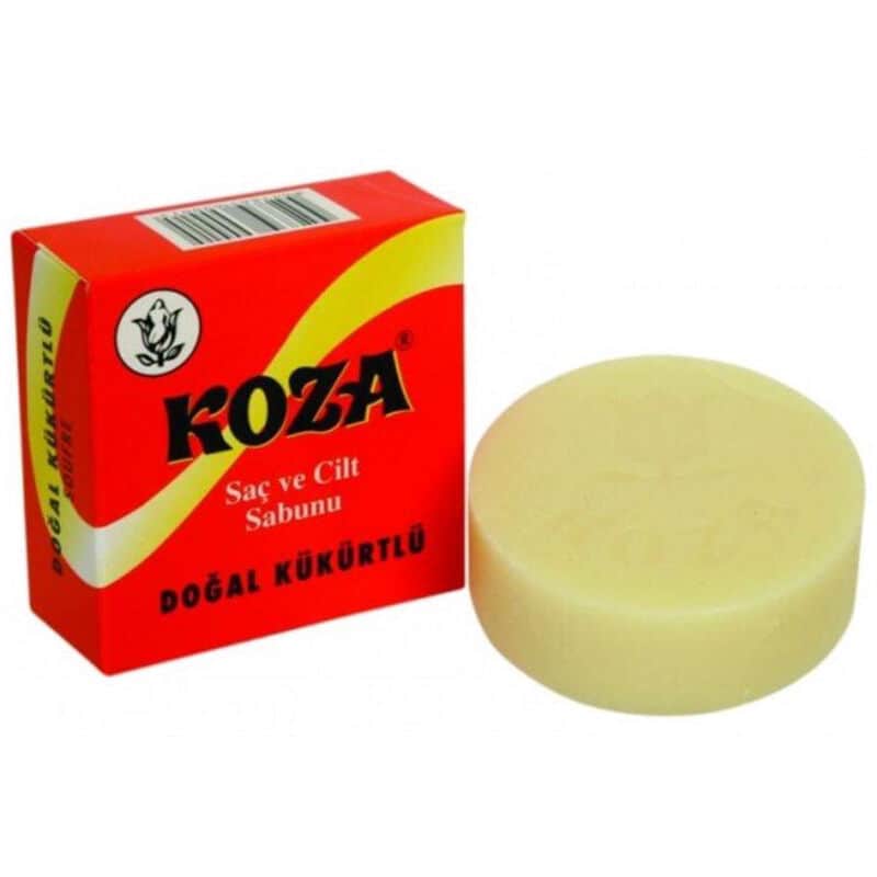Koza صابون كوزا للشعر والبشرة بالكبريت الطبيعي 105 جرام - 1