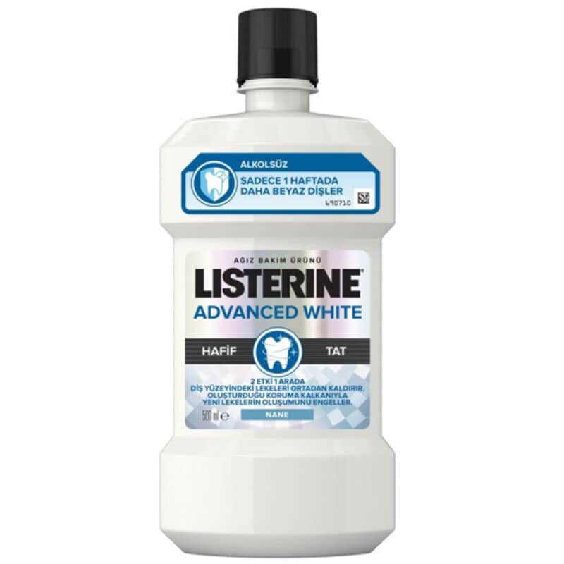 Listerine ليسترين أدفانسد وايت لايت تيست 500 مل - 1