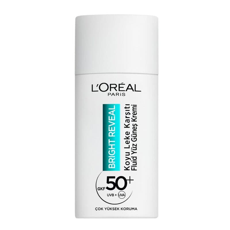 L'Oreal Paris لوريال باريس برايت ريفيل كريم واقي من الشمس للوجه بعامل حماية 50، 50 مل