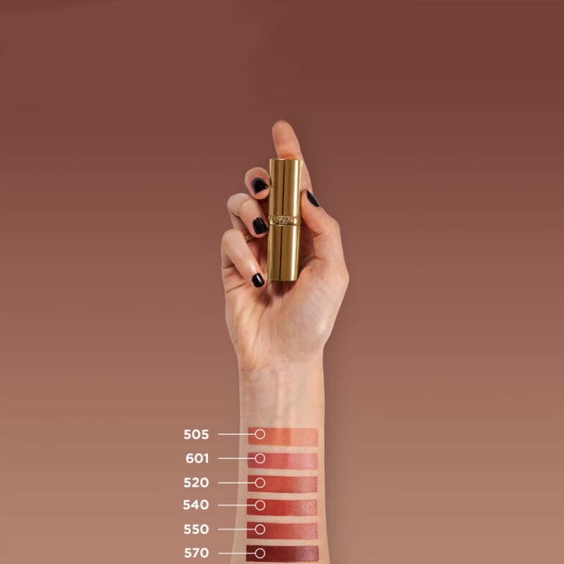 L'Oreal Paris أحمر شفاه لوريال باريس كولور ريش ساتين فينيش 505