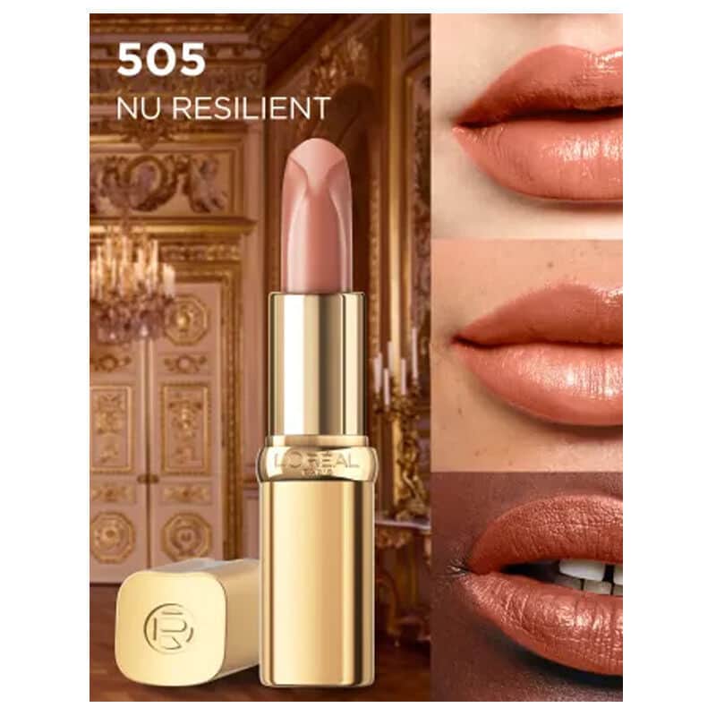 L'Oreal Paris أحمر شفاه لوريال باريس كولور ريش ساتين فينيش 505 - 4