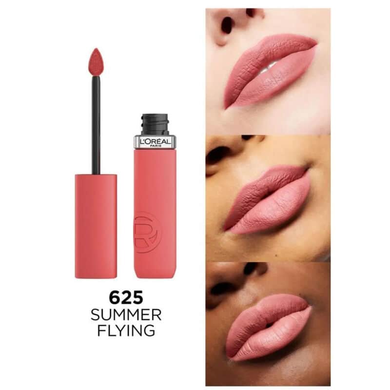 L'Oreal Paris لوريال باريس أحمر شفاه سائل مطفي غير لامع رقم 625 5 مل - 2
