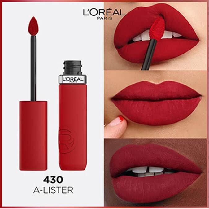 L'Oreal Paris أحمر شفاه سائل مطفي من لوريال باريس 430 أ-سيستر - 2