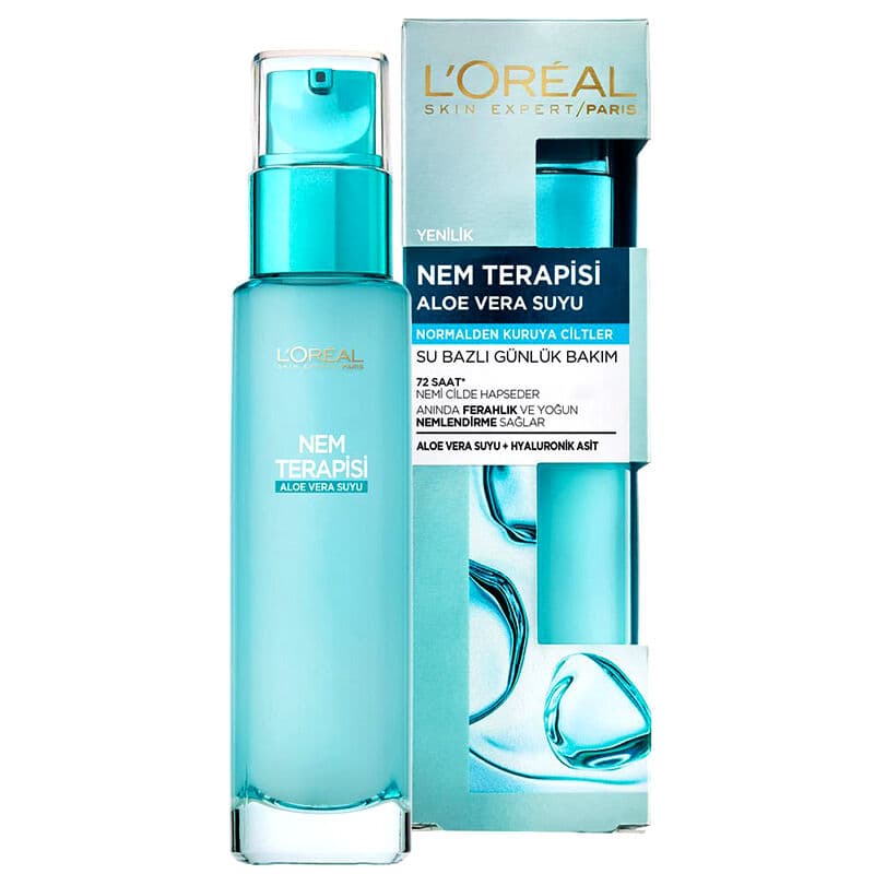 L'Oreal Paris لوريال باريس عصير الصبار المرطب 70 مل للبشرة العادية إلى الجافة