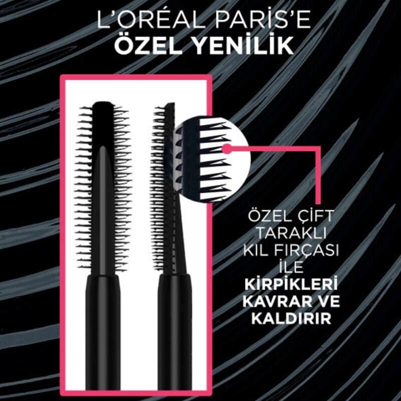 L'Oreal Paris ماسكارا لوريال باريس تيليسكوبيك ليفت بلاك 9.9 مل - 3