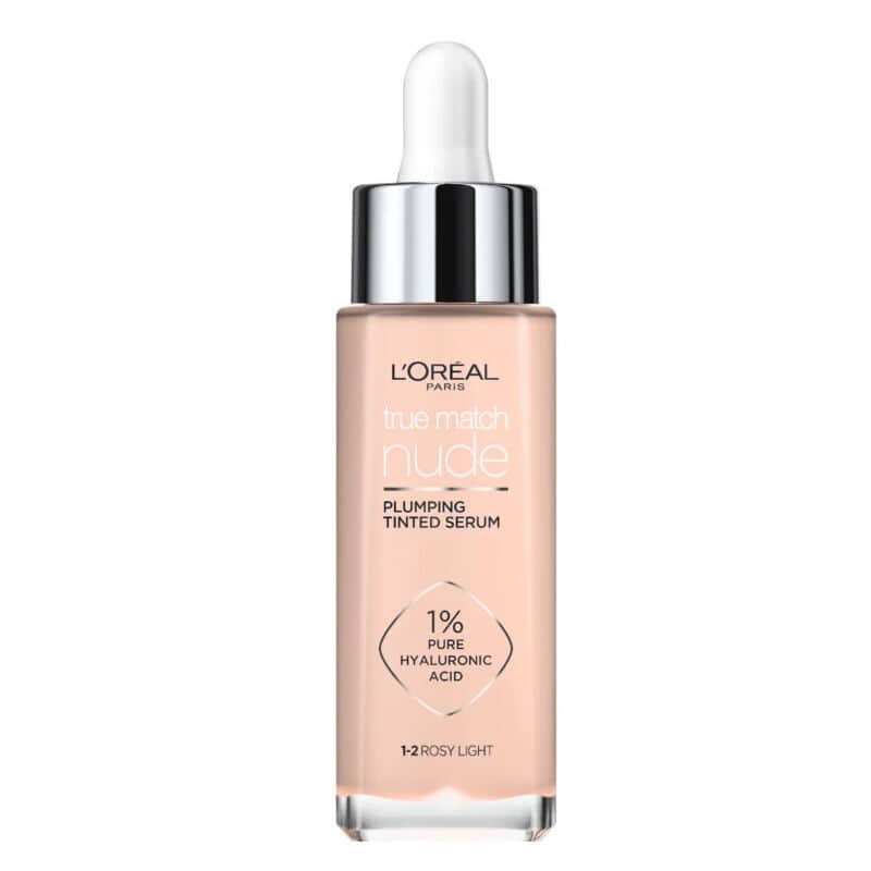 L'Oreal Paris سيروم لوريال باريس ترو ماتش نود الملون والممتلئ وردي فاتح، 30 مل - 1