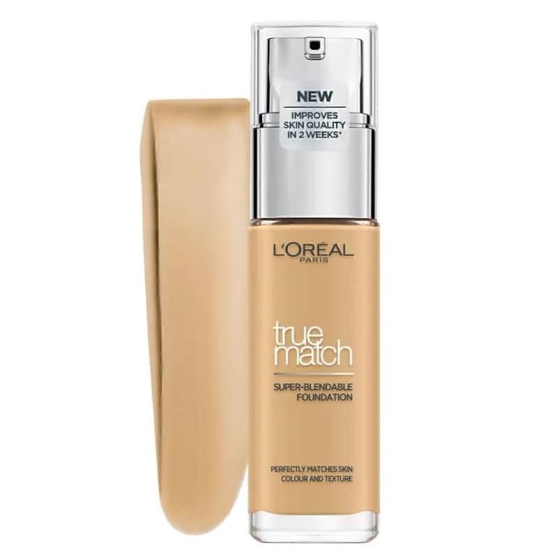 L'Oreal Paris كريم أساس لوريال باريس ترو ماتش سوبر بليندابل 30 مل 4 أيام و4 أسابيع ذهبي طبيعي - 2