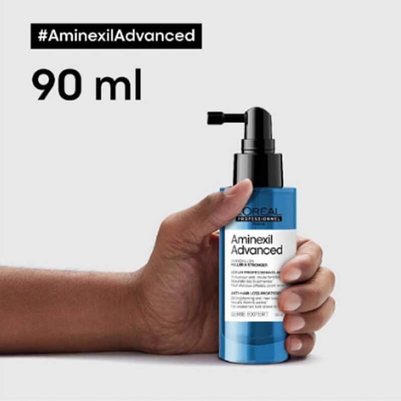 L'Oreal Paris سيروم لوريال أمينيكسيل المتطور المضاد لتساقط الشعر 90 مل - 3