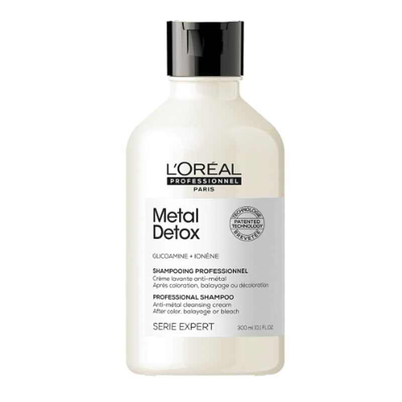 L'Oreal Paris شامبو لوريال بروفيشنال ميتال ديتوكس المضاد للمعادن المنقي للشعر المعالج والتالف 300 مل - 1