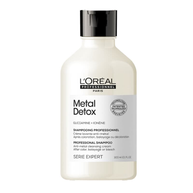 L'Oreal Paris شامبو لوريال بروفيشنال ميتال ديتوكس المضاد للمعادن المنقي للشعر المعالج والتالف 300 مل