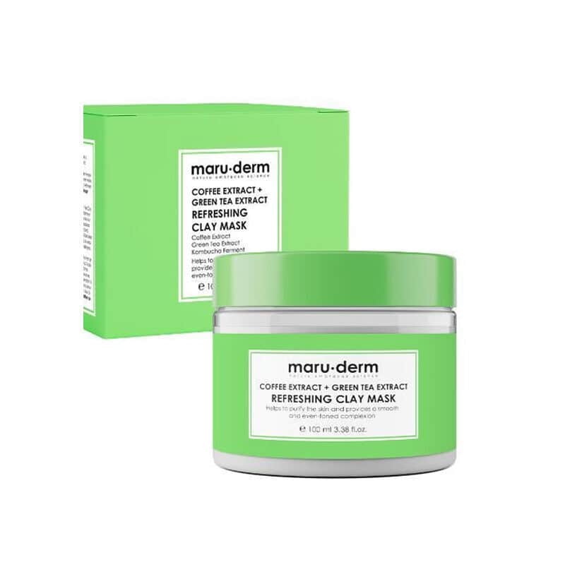 Maruderm قناع الطين المنعش من ماروديرم بخلاصة القهوة والشاي الأخضر 100 مل - 2
