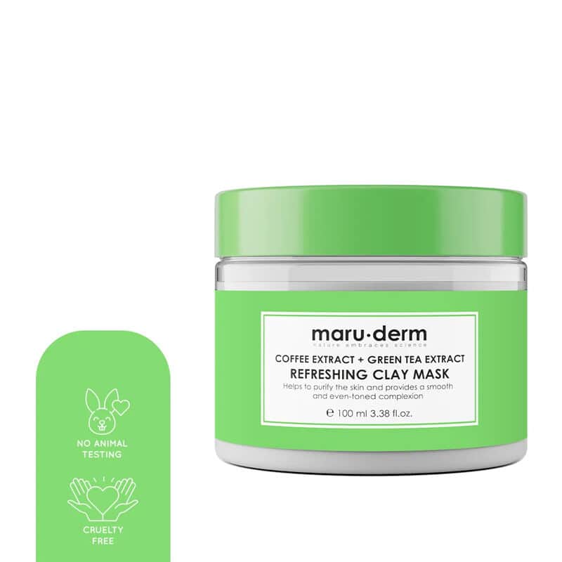 Maruderm قناع الطين المنعش من ماروديرم بخلاصة القهوة والشاي الأخضر 100 مل - 3