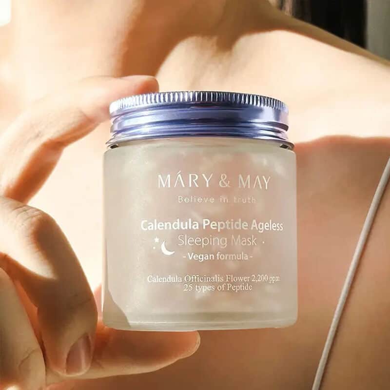 Mary May قناع النوم ببتيد آذريون من ماري ماي، 110 جم - 4