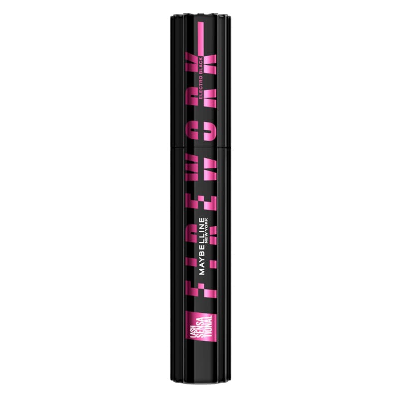 Maybelline ماسكارا مايبيلين فايروورك إلكترو بلاك كثافة ولمعان 360 درجة