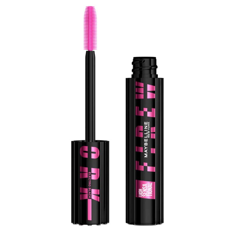 Maybelline ماسكارا مايبيلين فايروورك إلكترو بلاك كثافة ولمعان 360 درجة - 2