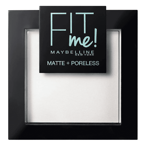 Maybelline بودرة مايبيلين نيويورك فيت مي مات+بورليس 90 شفافة