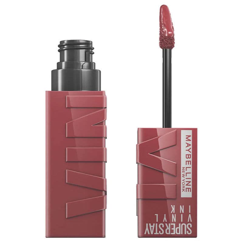 Maybelline أحمر شفاه سائل لامع سوبر ستاي فينيل إنك من مايبيلين نيويورك 40 ويتّي