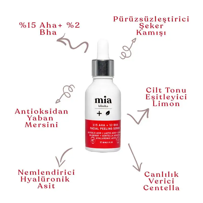 Mia Klinika سيروم ميا كلينيكا لتقشير الوجه 30 مل - 2