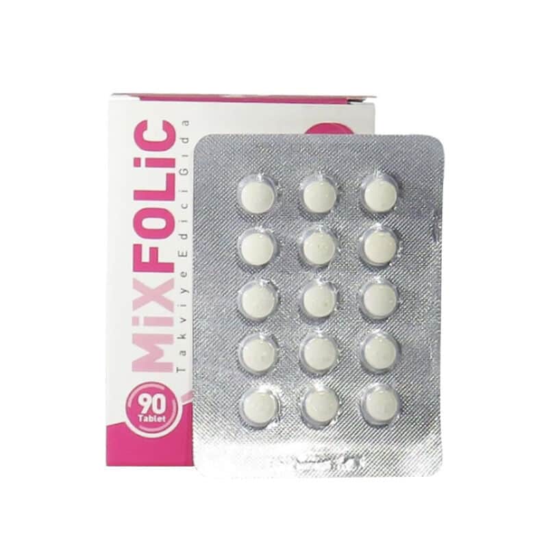 مكمل غذائي ميكسفوليك 90 قرص من غوني فارما إيلتش Güney Farma İlaç - 1
