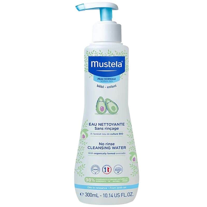 Mustela ماء موستيلا المنظف بدون شطف مع الأفوكادو العضوي 300 مل - 1