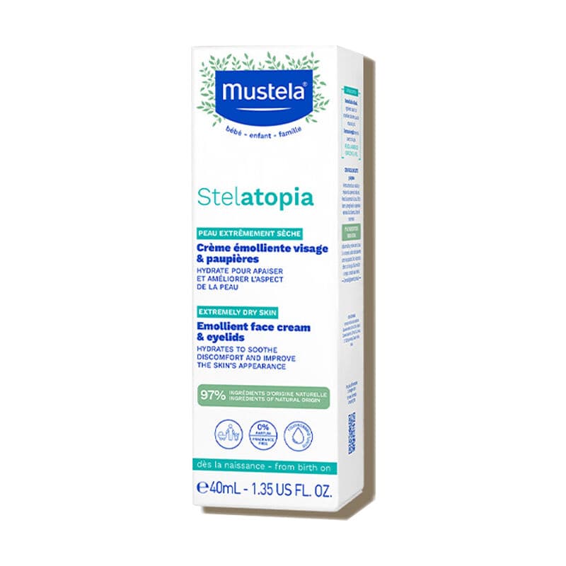 Mustela كريم موستيلا ستيلاتوبيا المرطب للوجه والجفون 40 مل