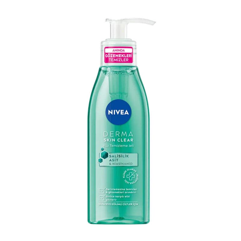 NIVEA جل تنظيف الوجه ديرما سكين كلير من نيفيا 150 مل