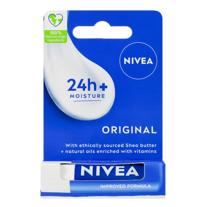 NIVEA مرطب شفاه نيفيا للعناية الأساسية 4.8 جرام