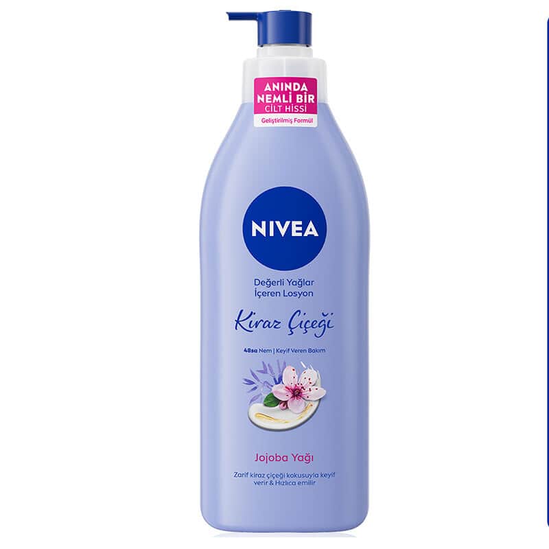 NIVEA لوشن الجسم نيفيا بزهر الكرز 400 مل - 1