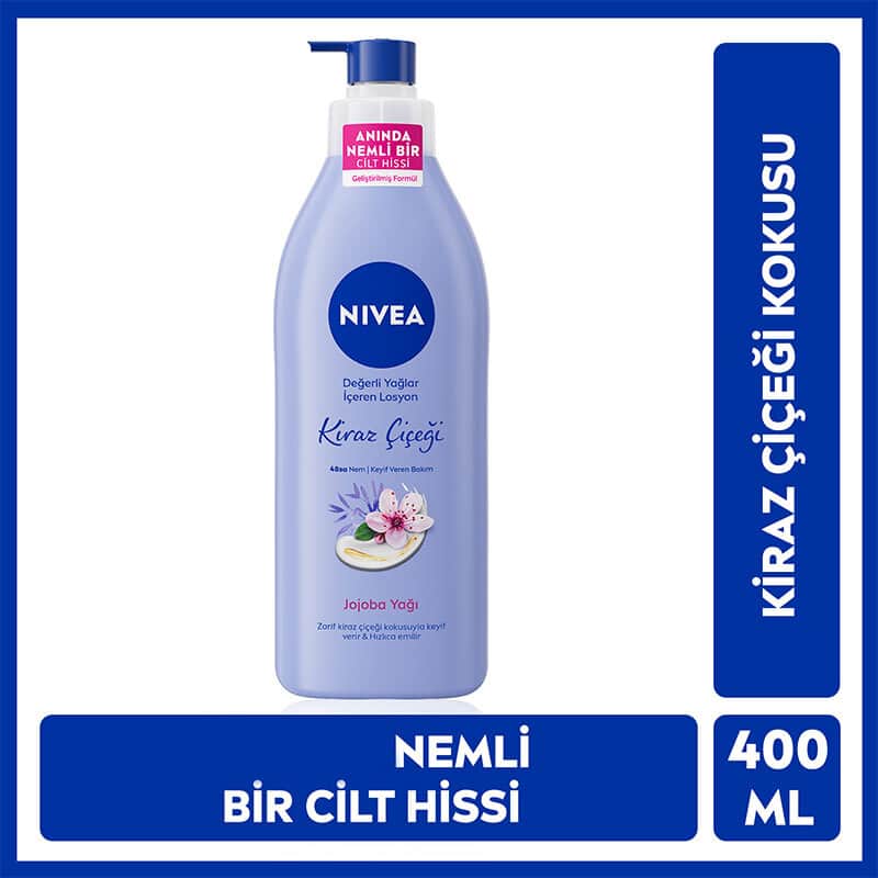 NIVEA لوشن الجسم نيفيا بزهر الكرز 400 مل - 2