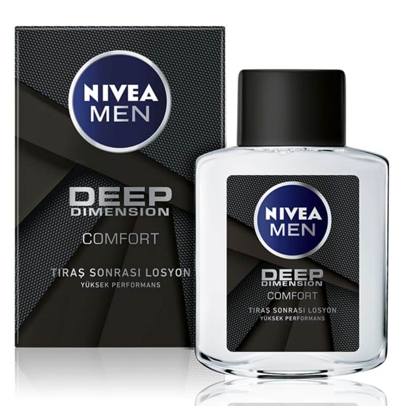 NIVEA لوشن ما بعد الحلاقة نيفيا مين ديب دايمنشن كومفورت 100 مل - 1