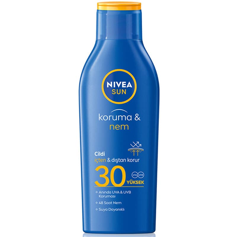 NIVEA لوشن نيفيا للحماية من الشمس والترطيب بعامل حماية 30، 200 مل