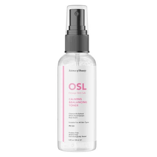 Osl Omega Skin Lab أو إس إل تونر أوميجا سكين لاب المهدئ والمتوازن للوجه 200 مل