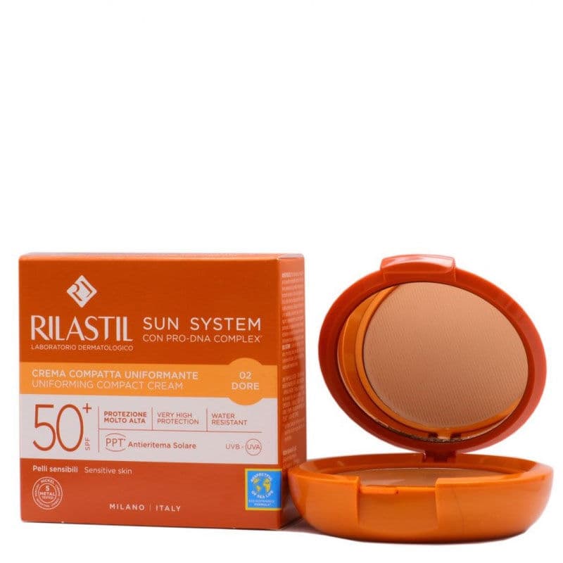 كريم مضغوط موحد SPF50+ 10 جرام 02 دوريه من ريلاستيل Rilastil