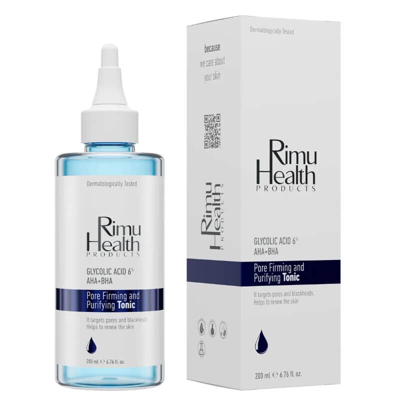 Rimu Health تونر حمض الجليكوليك لشد المسام من ريمو هيلث 200 مل - 3