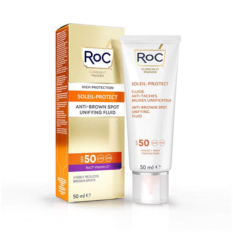 ROC روك واقي شمس للوجه مضاد للبقع بعامل حماية من الشمس 50+ 50 مل - 3
