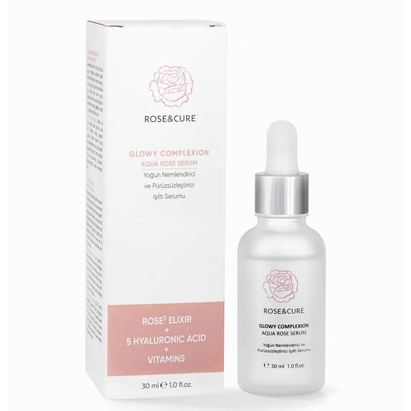 RoseAndCure سيروم روزاند كيور المرطب والمنعم المكثف للبشرة 30 مل - 2