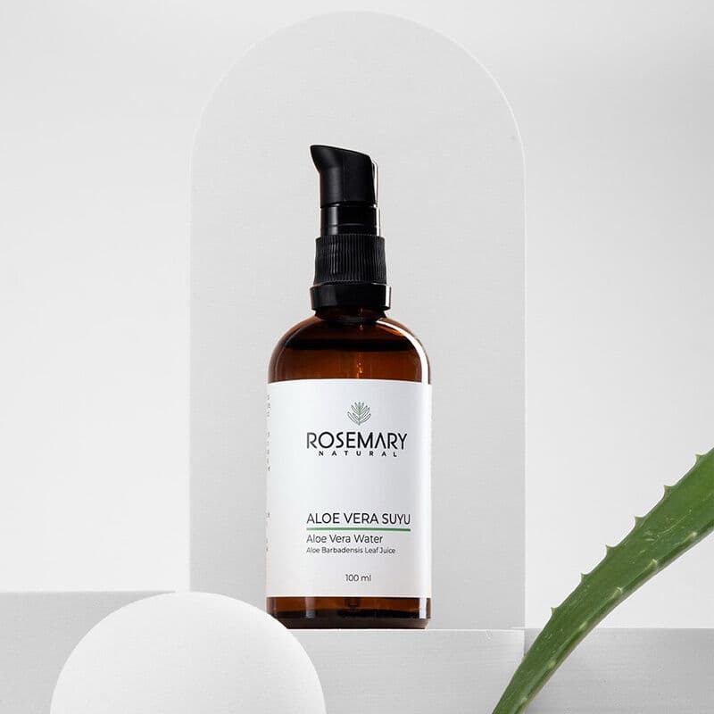Rosemary Natural عصير إكليل الجبل والصبار الطبيعي 100 مل