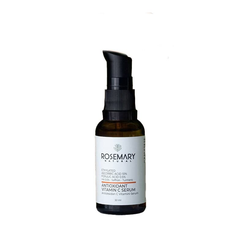 Rosemary Natural سيروم فيتامين سي المضاد للأكسدة الطبيعي من إكليل الجبل 30 مل