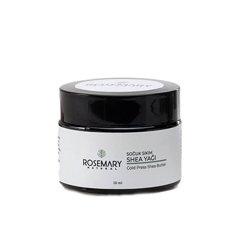 Rosemary Natural زبدة الشيا الطبيعية المعصورة على البارد مع إكليل الجبل 50 مل - 1
