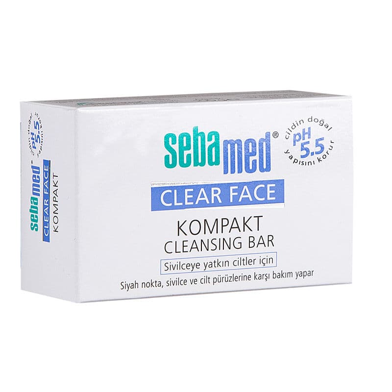 Sebamed صابونة سيباميد كلير فيس لتنظيف الوجه ١٠٠ غرام