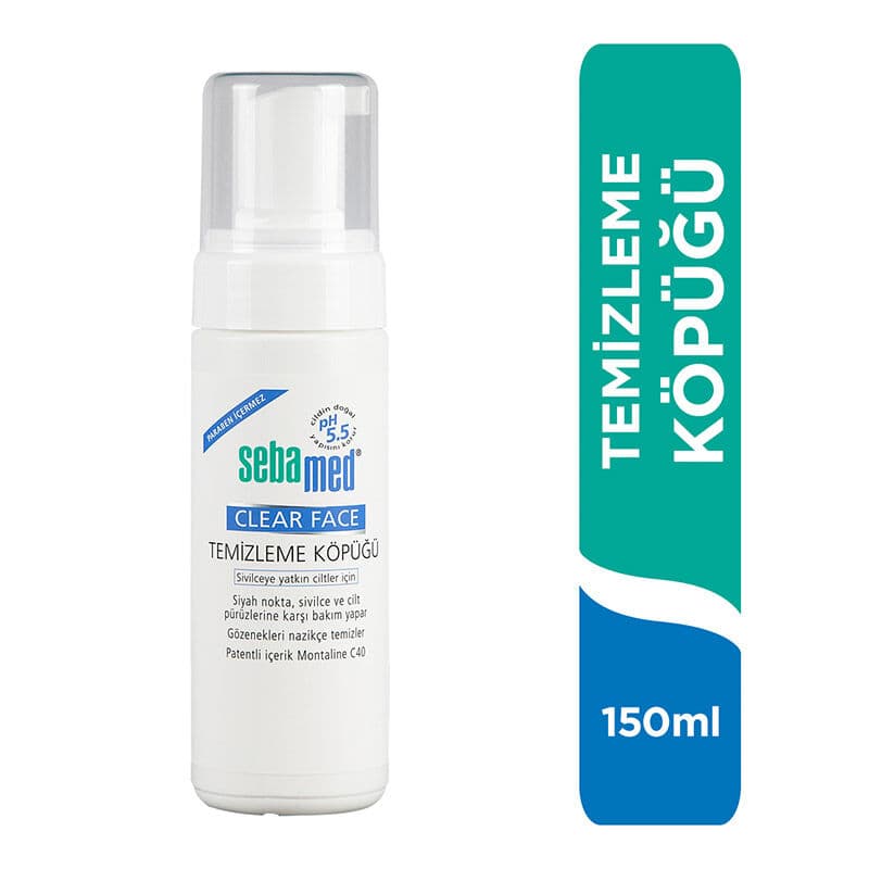 Sebamed رغوة تنظيف الوجه سيباميد كلير فيس 150 مل